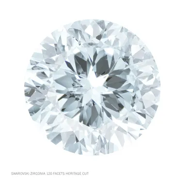 スワロフスキージルコニア・120ファセットヘリテージカット