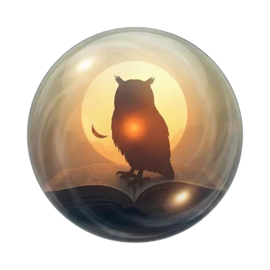 夜明けの図書室・ロゴマーク