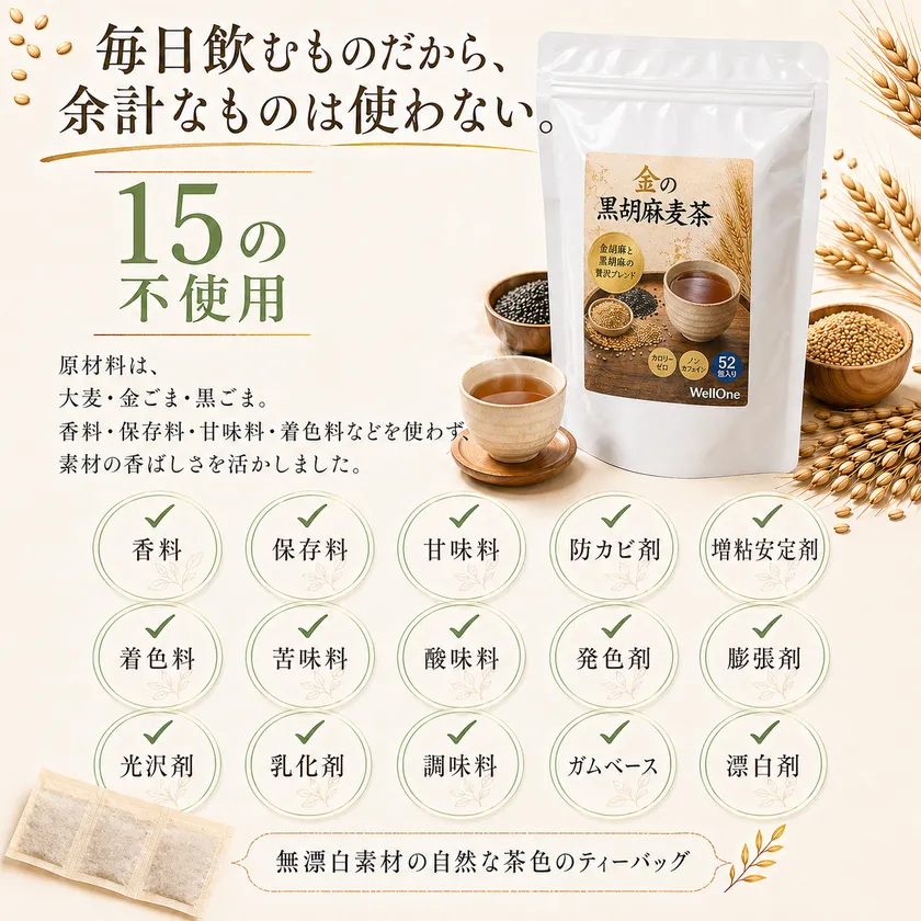15の不使用