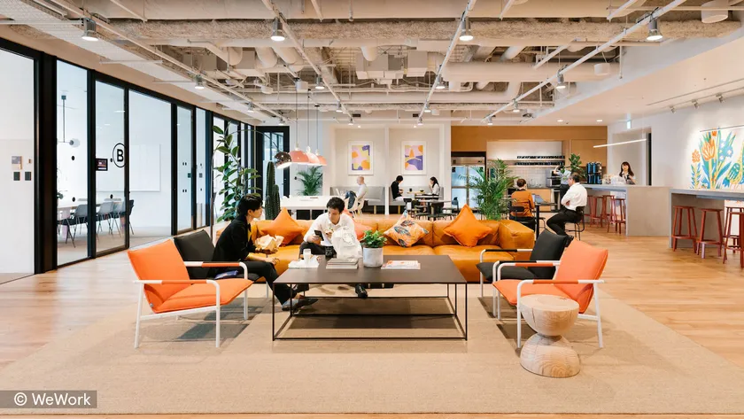 オフィス写真 copyright: WeWork