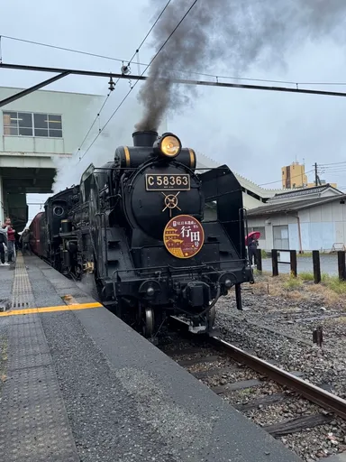 SL日本遺産のまち行田号　2025年運行時の様子2