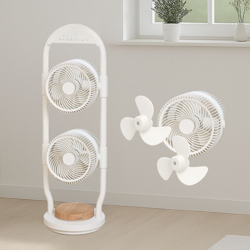 扇風機革命！風を重ねるという答え
「moku.　ダブルマルチファン」新発売