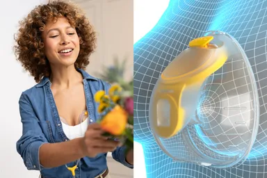 解剖学的にデザインされたカップが圧迫を最小限に