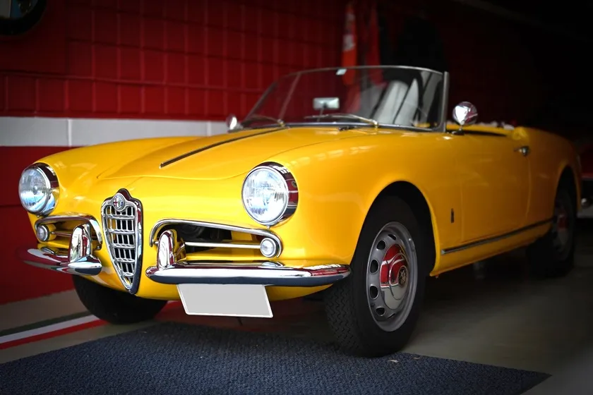 アルファロメオ ジュリエッタ スパイダー 750D(1956年)※個人所蔵車両
