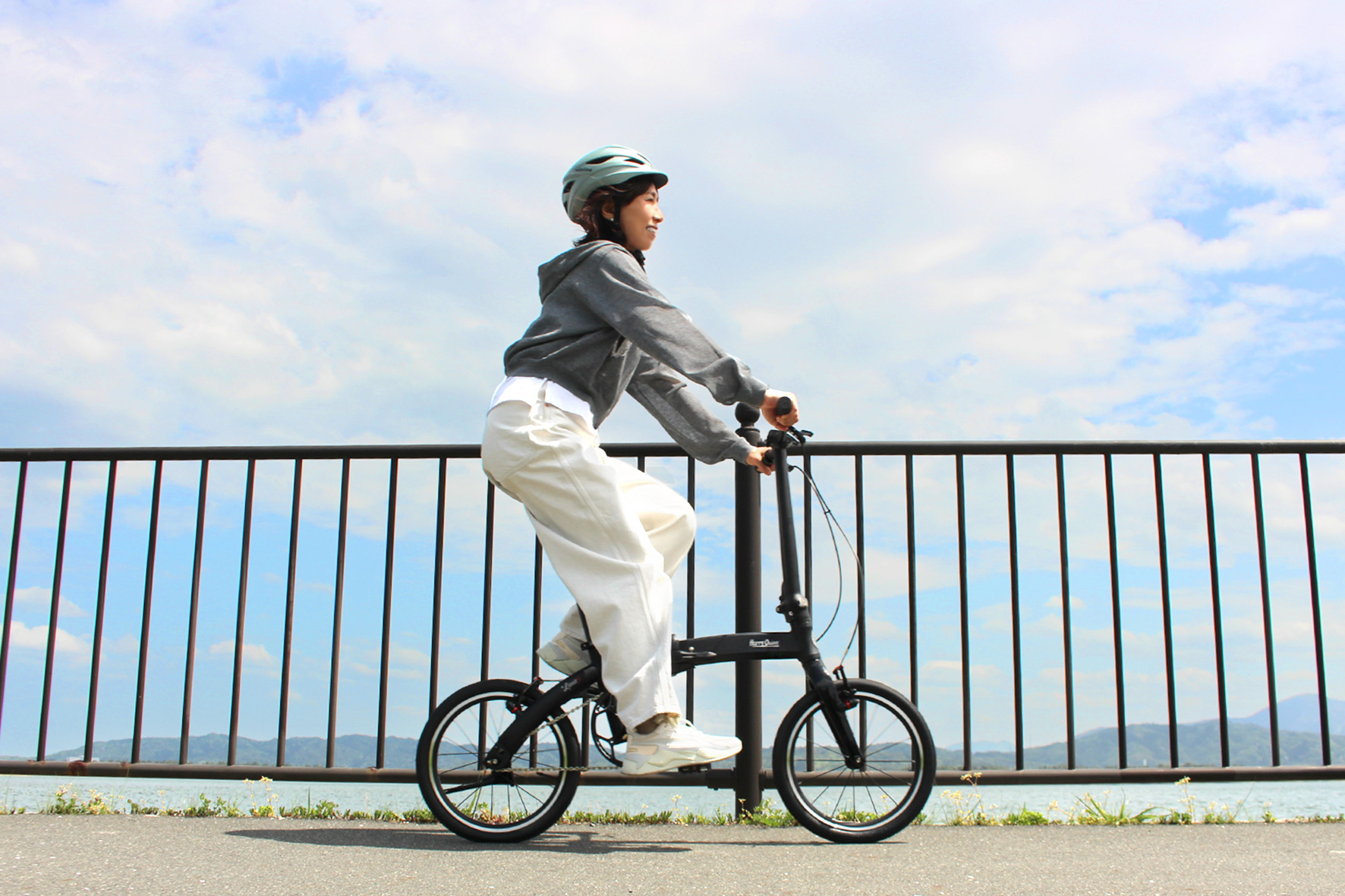 素材と構造で軽さをつくる”折りたたみ自転車 HARRY QUINN「+Limit5