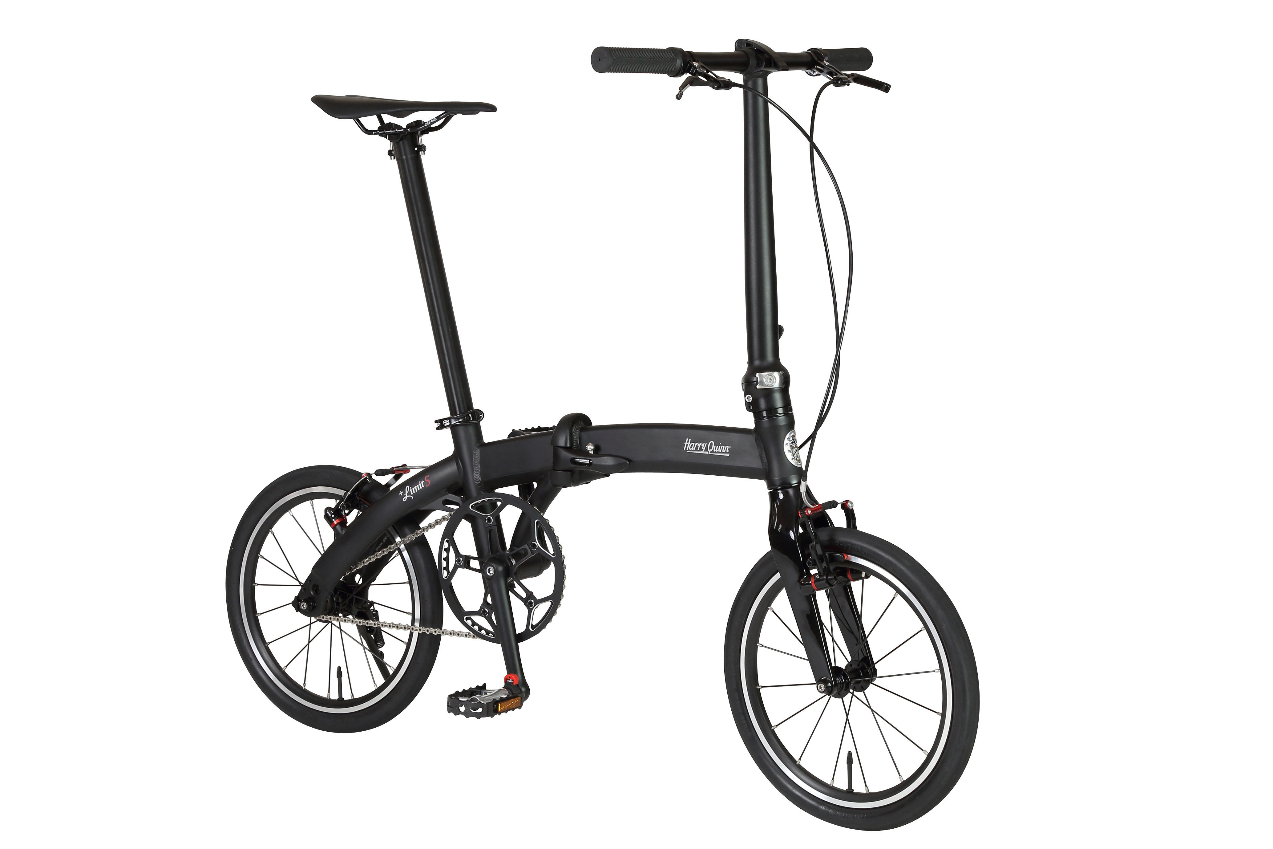 素材と構造で軽さをつくる”折りたたみ自転車 HARRY QUINN「+Limit5