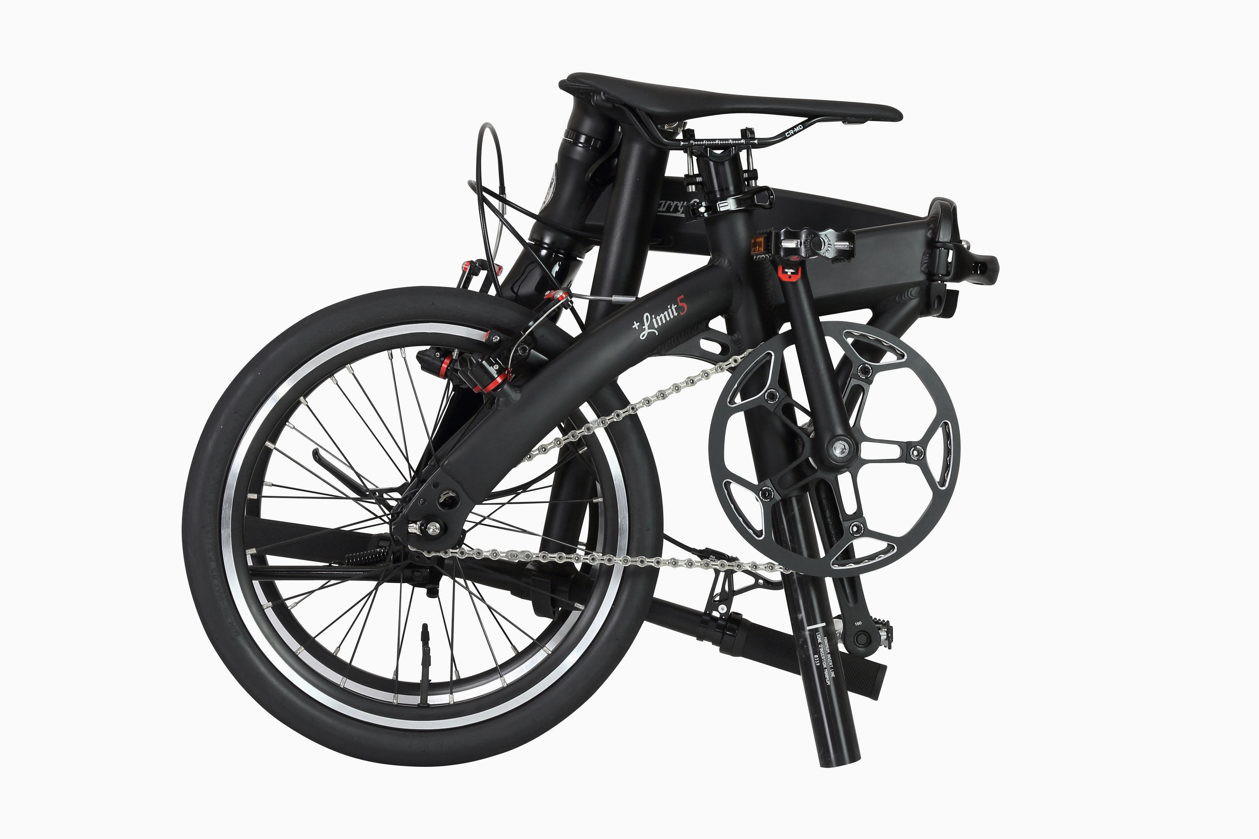 素材と構造で軽さをつくる”折りたたみ自転車 HARRY QUINN「+Limit5