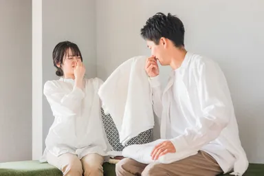 部屋干し臭イメージ