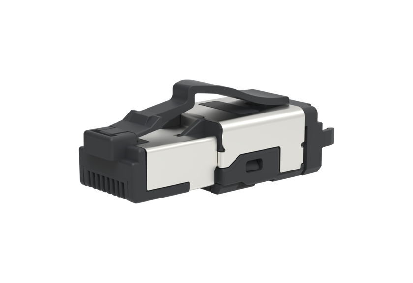 全長29.5mm｜業界最短クラスのRJ45コネクタ
「ウルトラショート」発表　従来比 約40％短縮