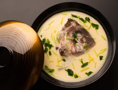 鯛の潮汁茶碗蒸し