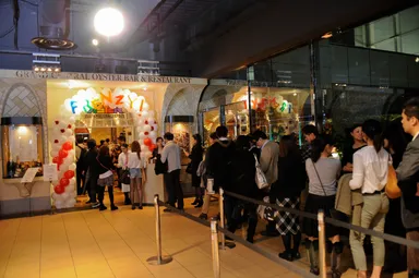 昨年開催時の行列