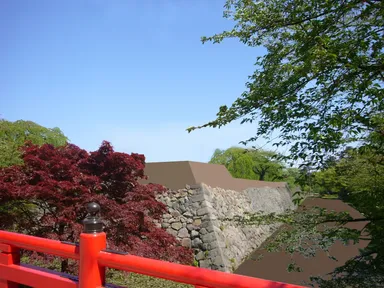 弘前城天守曳屋後イメージ