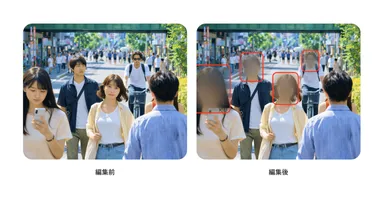 「VDIT」AI顔検出自動モザイク機能