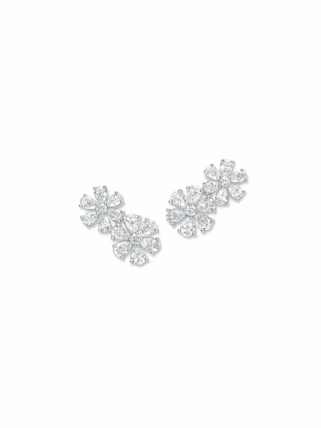 フォーゲット・ミー・ノット・ツインイヤリング　5,258,000円(税込)