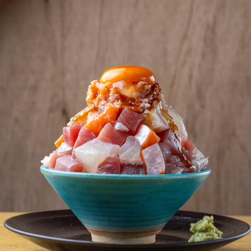 炙りてっぺん丼