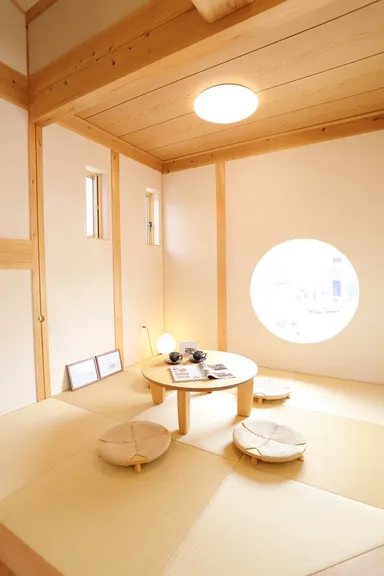 空間を活かした畳の部屋