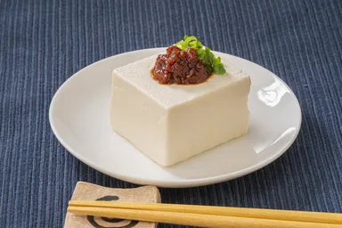 冷奴にトッピングして
