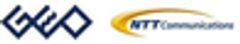 株式会社ゲオホールディングス、NTTコミュニケーションズ株式会社のロゴ