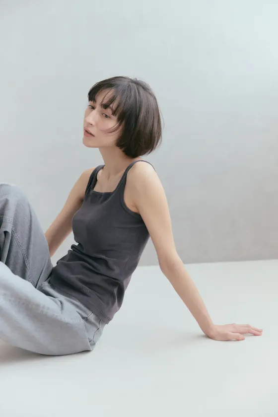 Cup In Pile Tank Top3