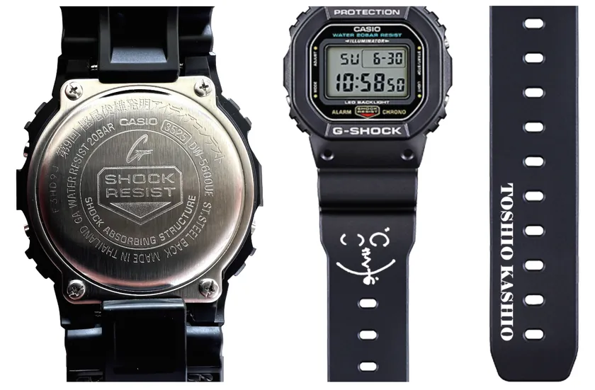 伊部 菊雄のサイン・受賞者氏名入りG-SHOCK
