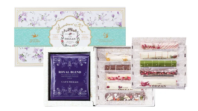 チョコレートラスクとのセット商品。おすすめです