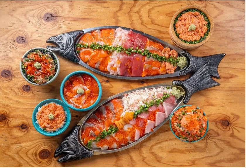「海鮮丼屋 とと丸」メニュー例