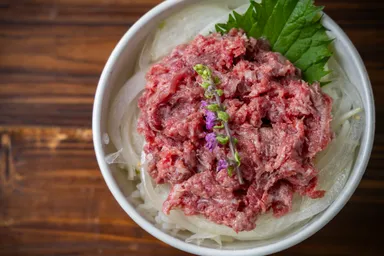 馬とろ丼 1,188円(税込)