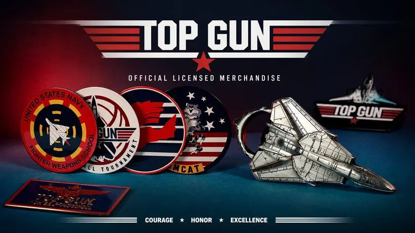 TOP GUN 40周年記念公式グッズバナー