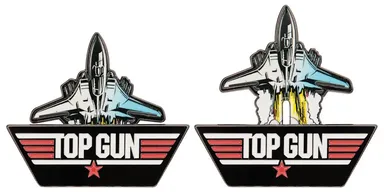 F-14が飛び出すピンバッジ