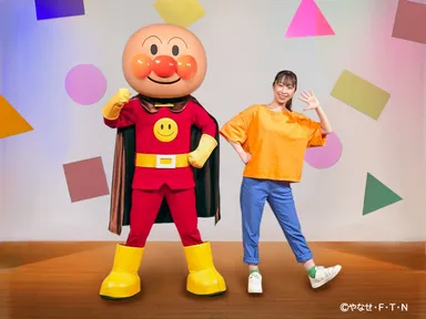 アンパンマンたちが登場するステージで一緒に盛り上がろう！