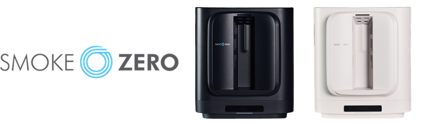 タバコの煙を拡散させず、空間に残さない
TABACOスモーククリーナー「SMOKE ZERO」誕生
