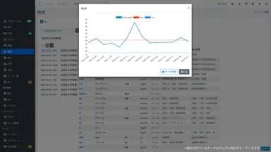 検査画面