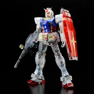機動戦士ガンダム展東京限定「RG RX-78-2 ガンダム カラークリアVer.」