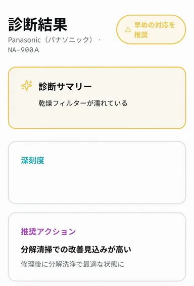 診断結果(1)