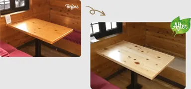 「テーブル」をステナイ