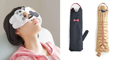 アイクッション、おりたたみ傘にゃんこお出かけカバー