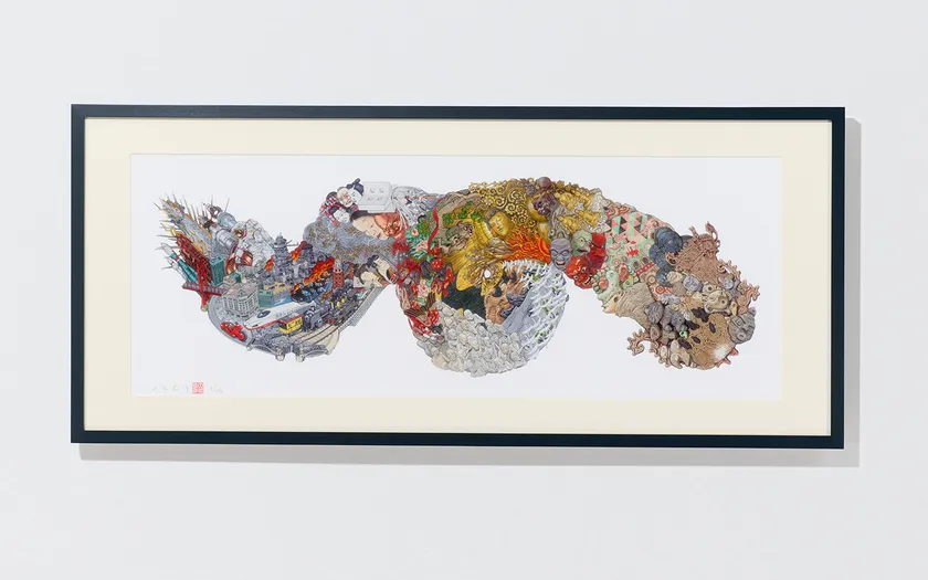 「Procession Spin」 高精細ジークレー版画