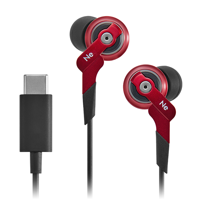 ハイレゾ重低音イヤホン「VOLT」シリーズのUSB-Cモデル 「HP-NHR21C