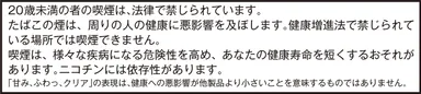健康注意文言