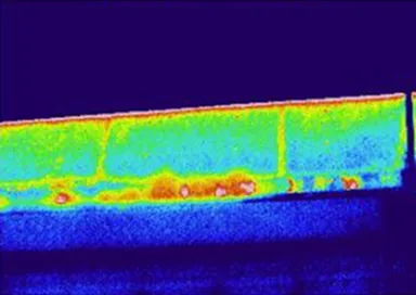 コンクリート橋梁 赤外線