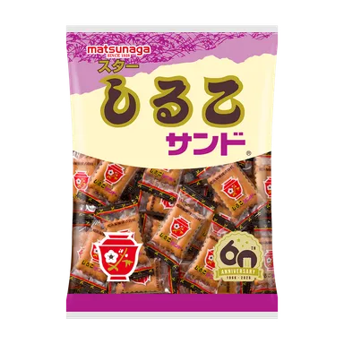 スターしるこサンド110g　60周年記念パッケージ