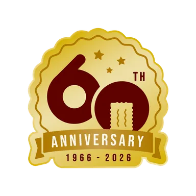 しるこサンド60周年記念ロゴ