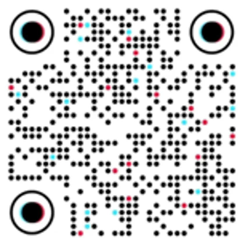 F&WTikTok 二次元コード