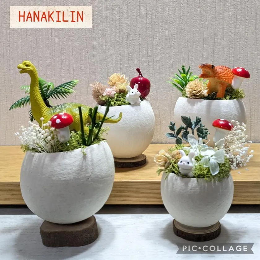 今回実施予定体験教室・ミニチュアガーデン講座