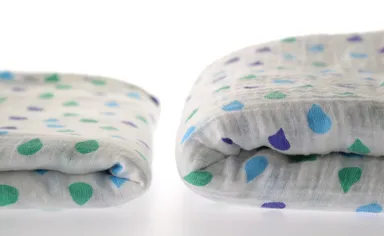 洗うたびにやわらかくなる国産ガーゼ