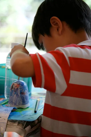 風鈴のワークショップ