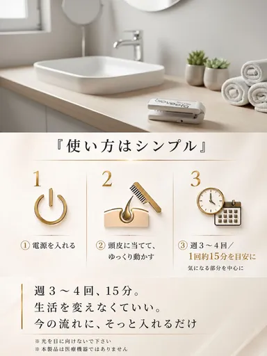 使い方はシンプル
