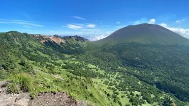 初夏の浅間山