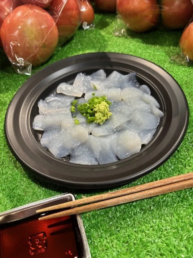 ふぐ刺し！？！？！？風こんにゃく