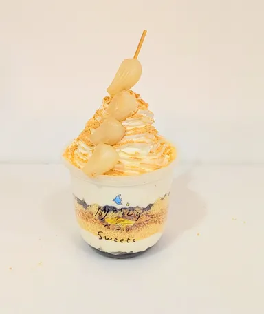 シャキシャキ砂丘らっきょうパフェ